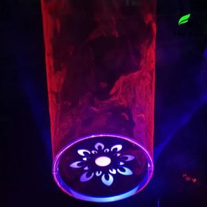 Premium LED Laser Hookah Base with Bluetooth Speaker for wholesale and professional shisha lounge supply.