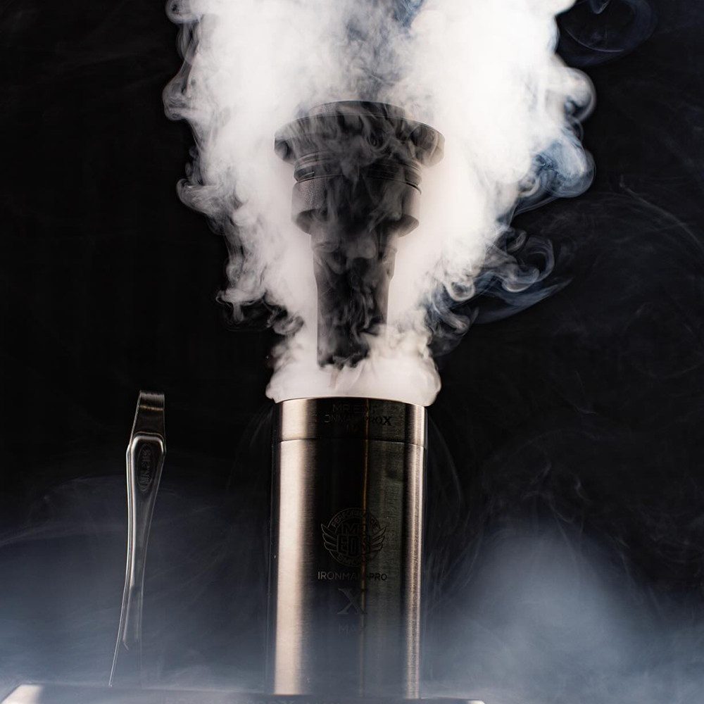 Closed chamber single purge clearing all smoke from chamber demonstration
